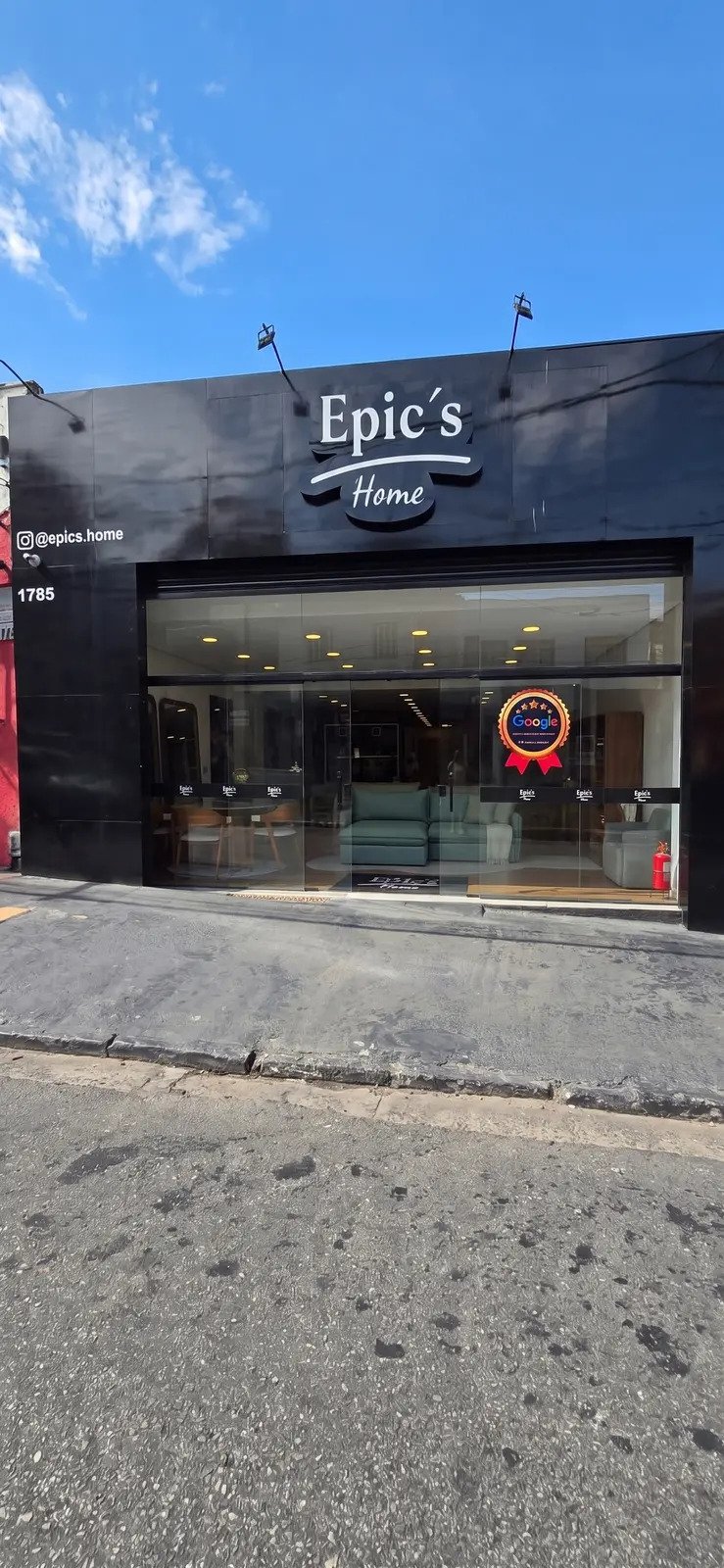 Fachada da Epic's Home Ipiranga