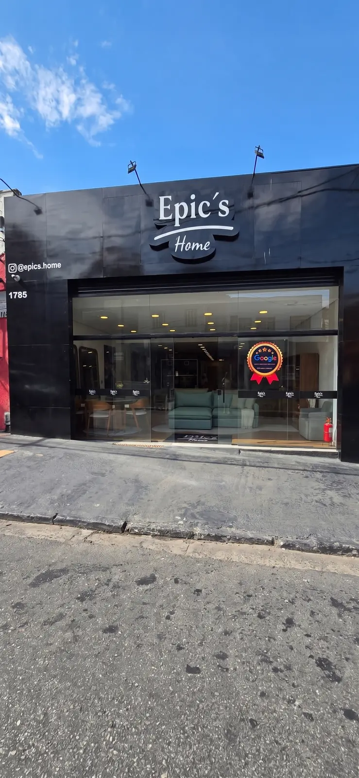 Fachada da loja Epic's Home Ipiranga
