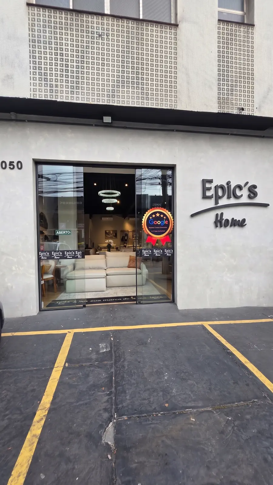 Fachada da loja Epic's Home São Caetano do Sul