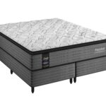 Conjunto Box Epics+Colchão Passion Sealy Posturepedic