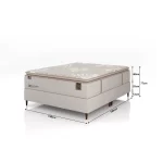 Conjunto Box Epics+Colchão Sealy New Royal Comfort Plus 40cm - Imagem 4